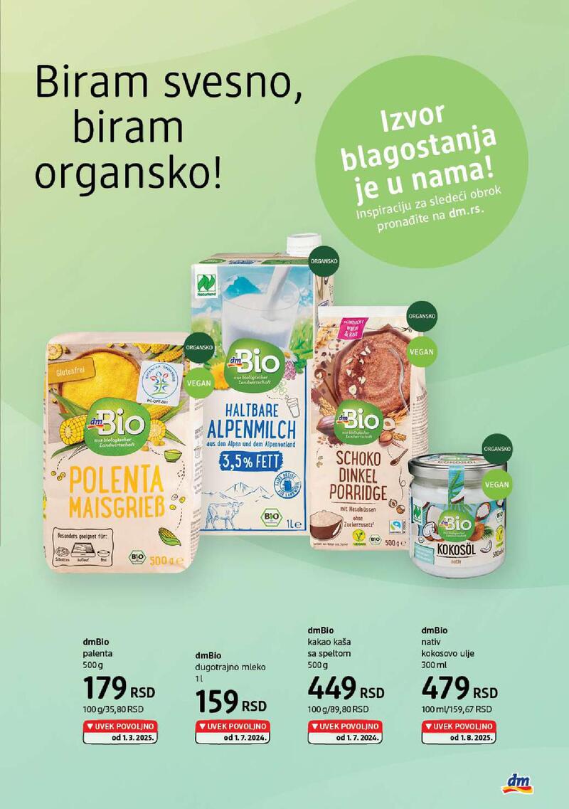 DM Drogerie katalog akcija