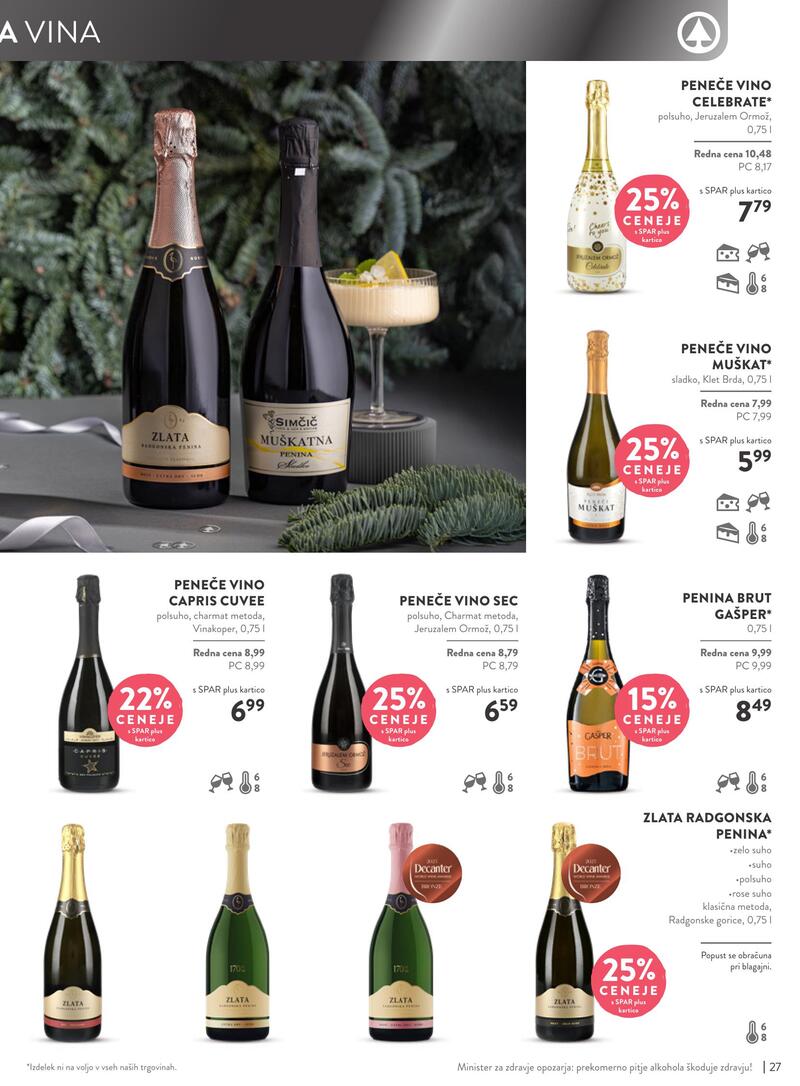 Spar katalog vino