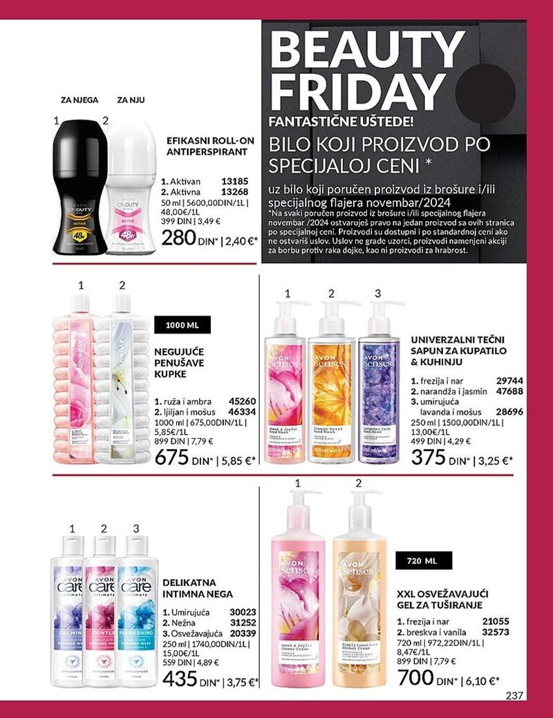 Avon katalog akcija