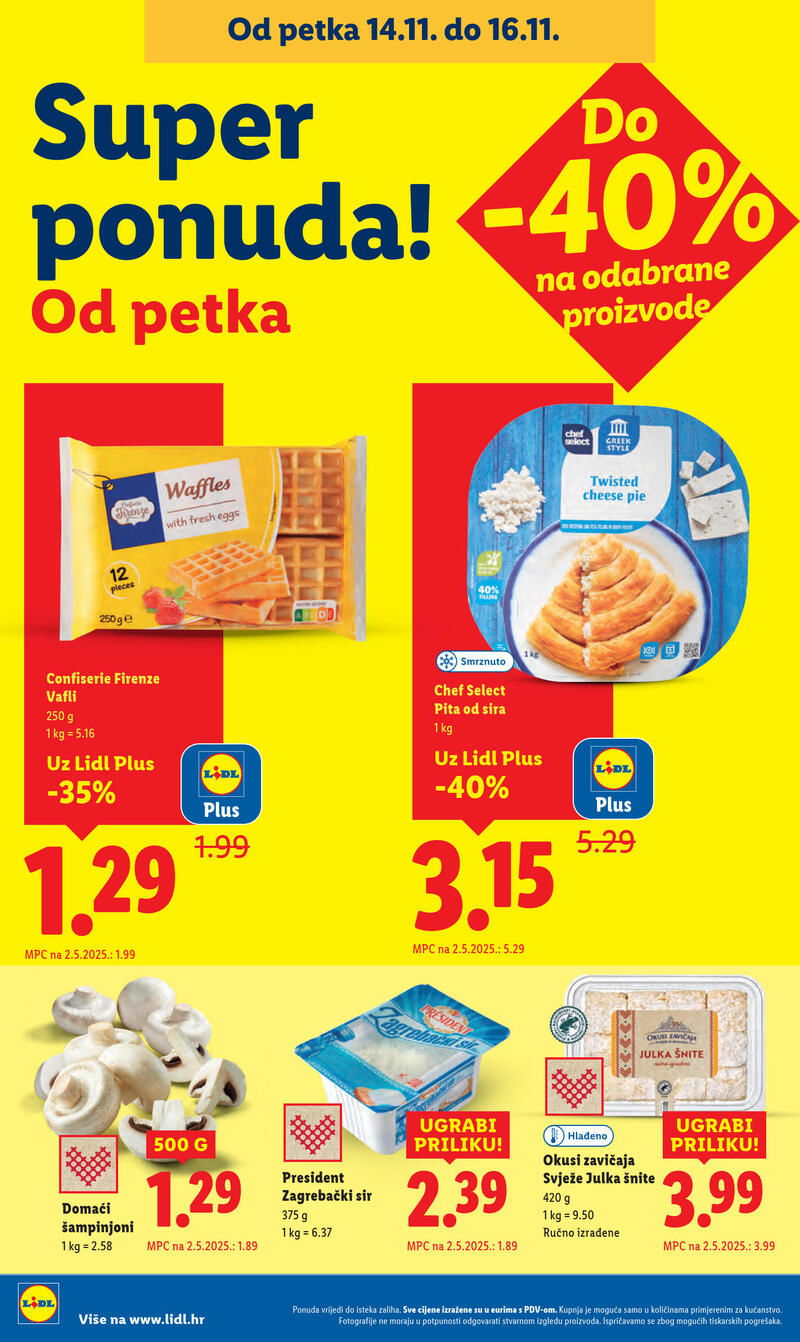 Lidl kataloška akcija