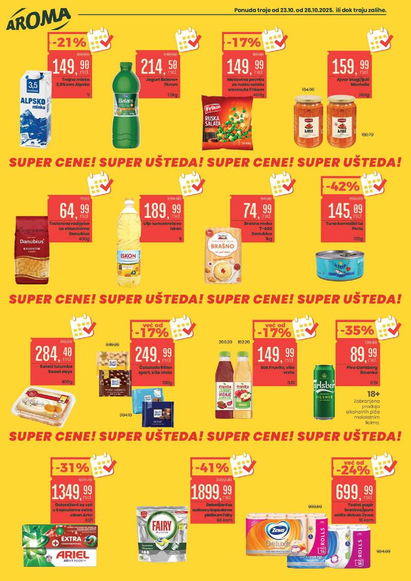 Aroma Market katalog vikend akcija