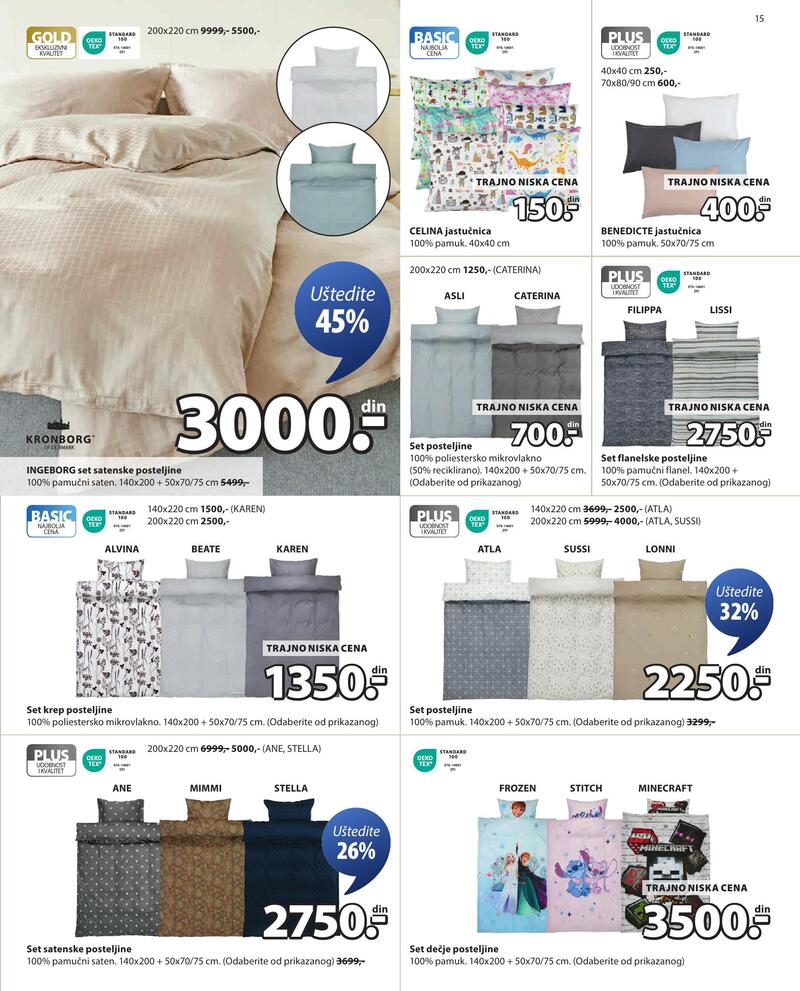 JYSK katalog nameštaj