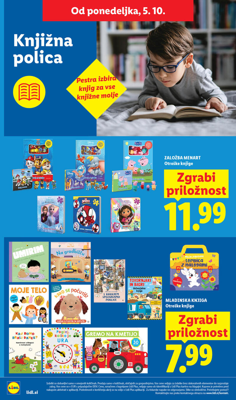 Lidl katalog - Tedenska akcija