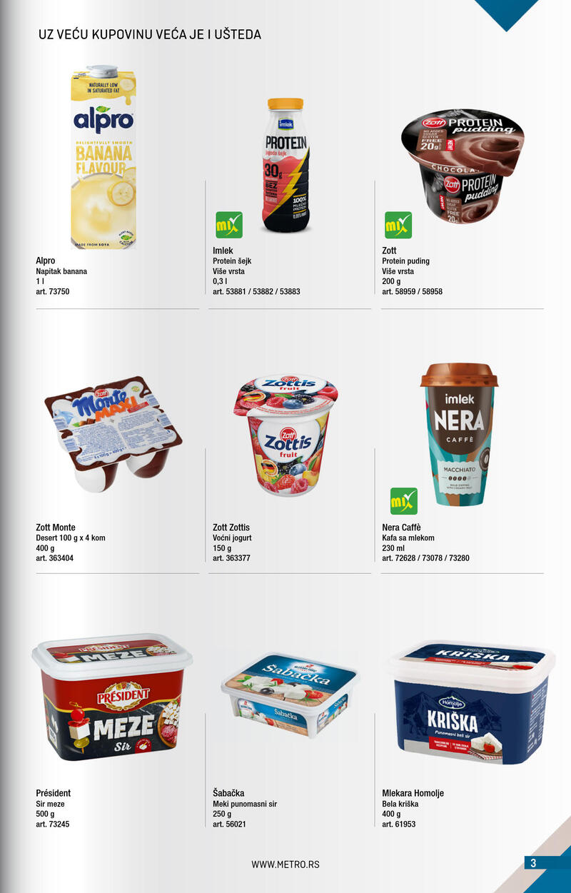Metro katalog - Kupi više plati manje
