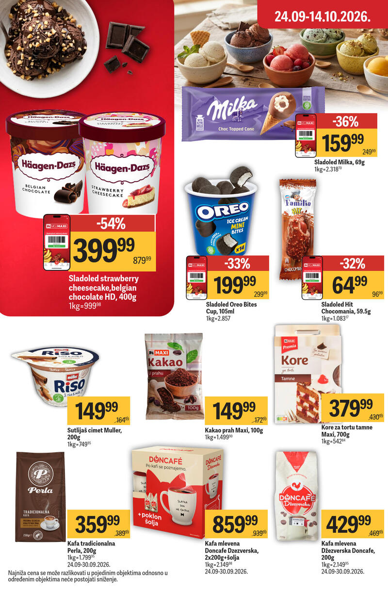 Maxi katalog – Nedeljna akcija