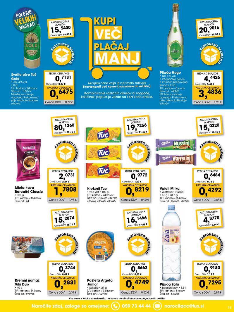 Tuš Cash & Carry trgovec