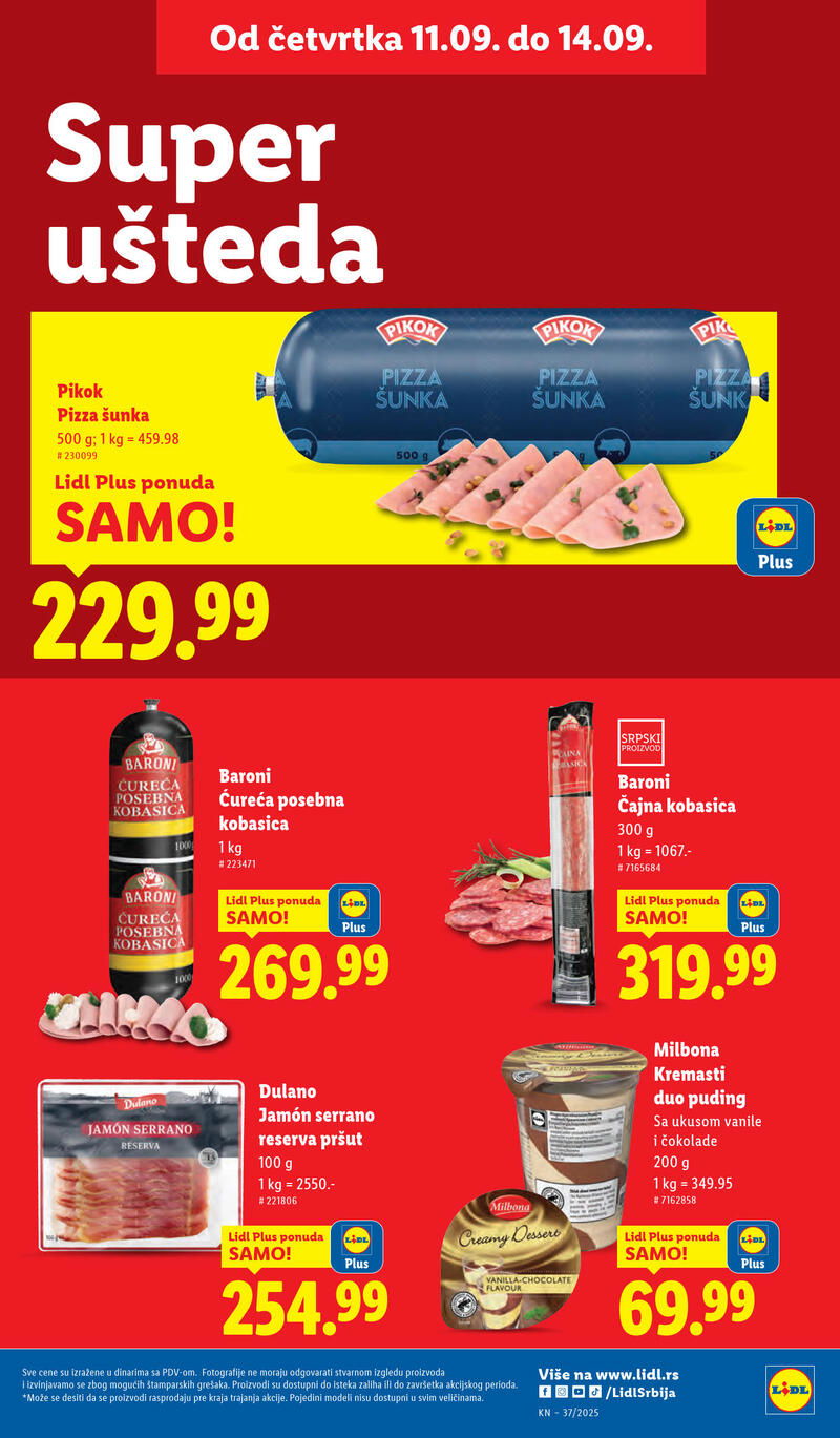 Lidl katalog akcija