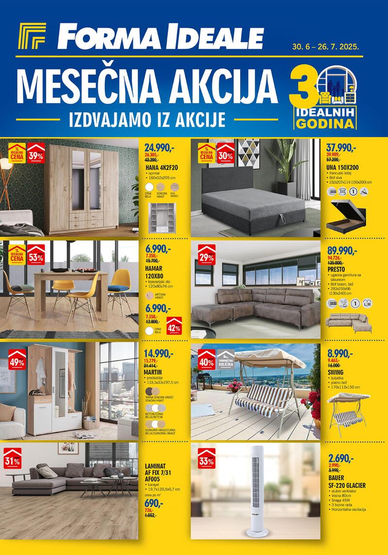 Forma Ideale katalog akcija