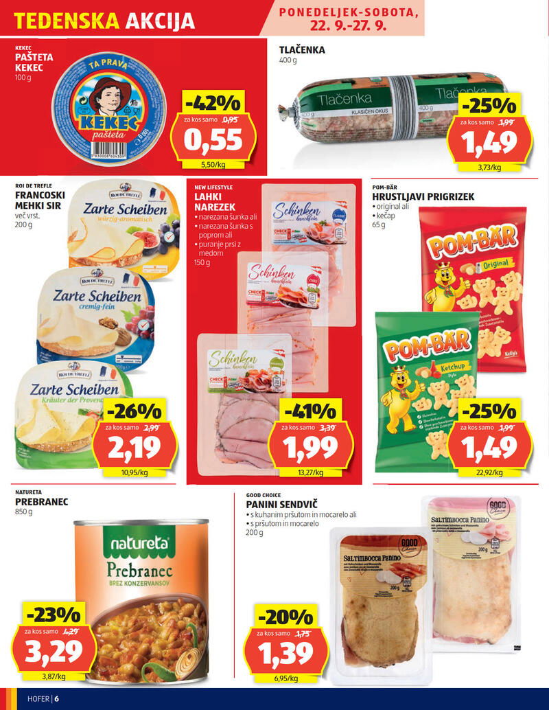 Hofer redni katalog