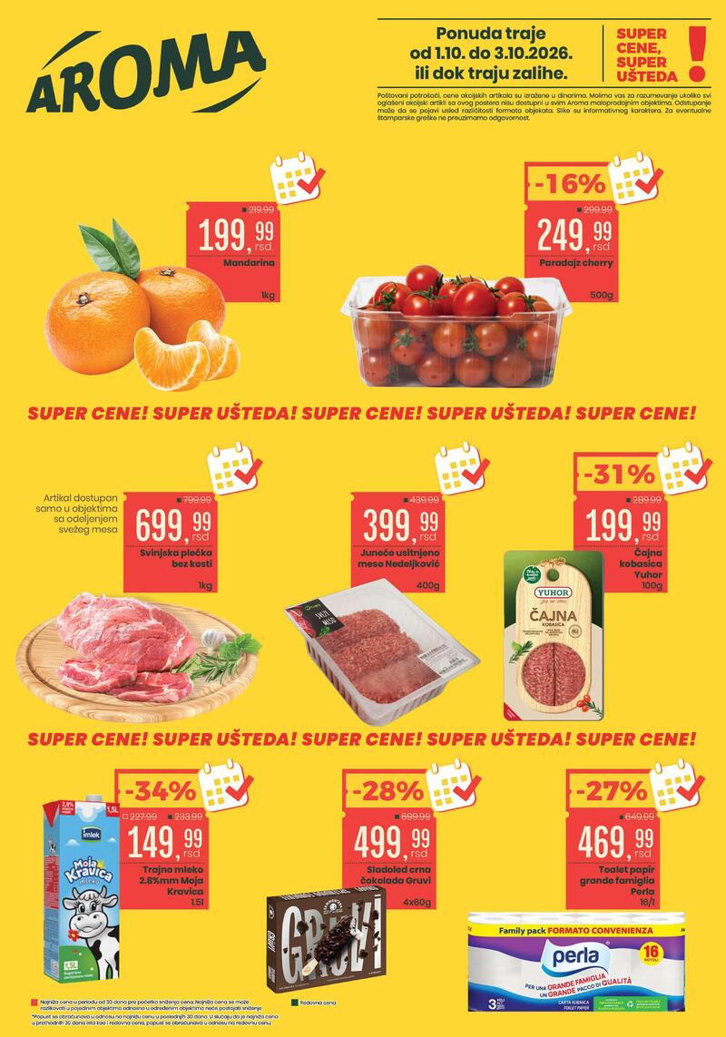 Aroma Market katalog - Vikend akcija
