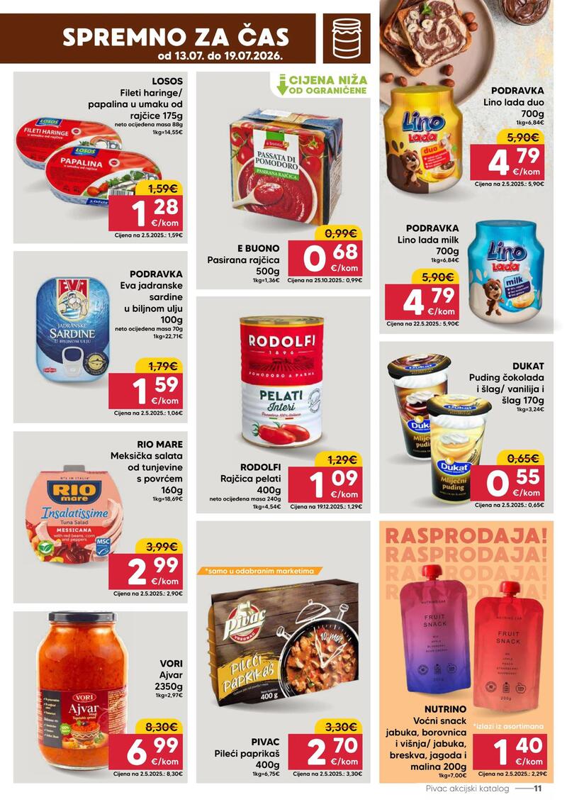 Pivac kataloška akcija