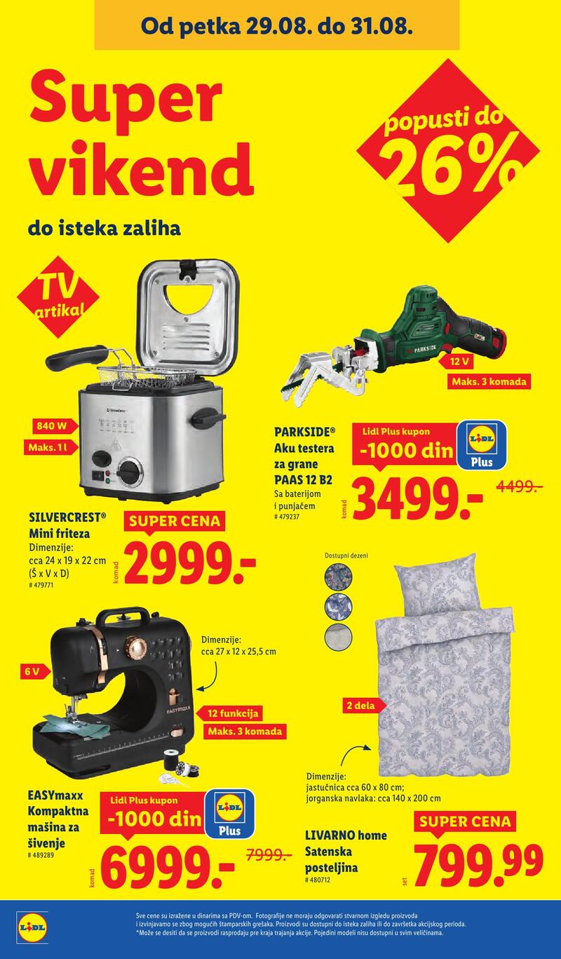 Lidl katalog akcija