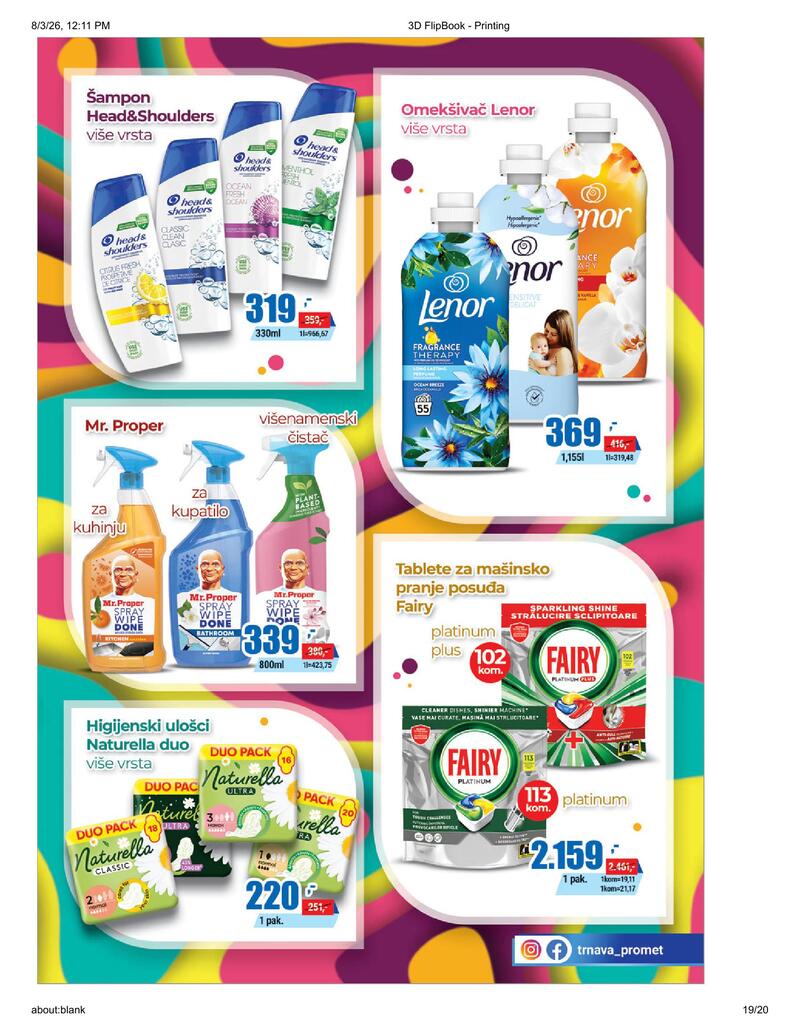 Trnava Promet katalog akcija