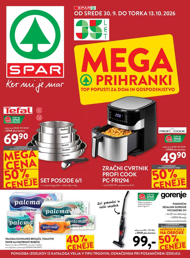 Spar katalog - Mega prihranki