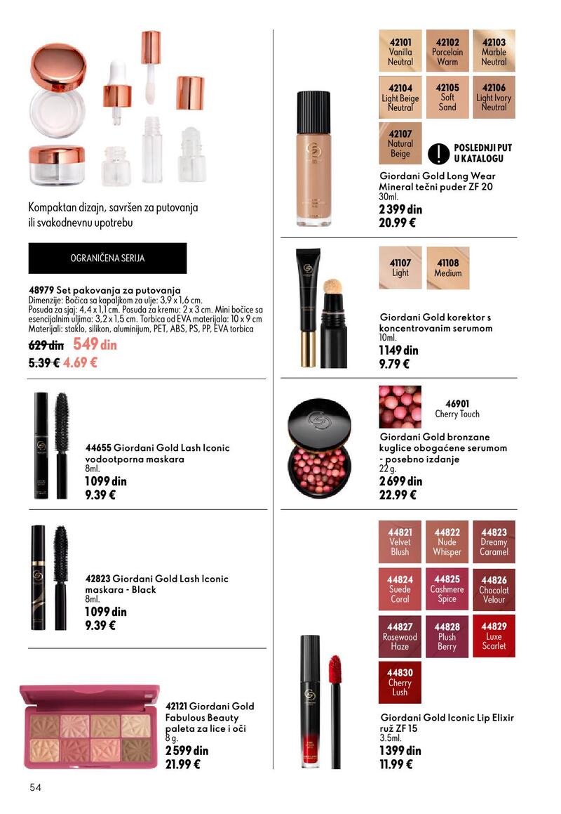 Oriflame katalog akcija