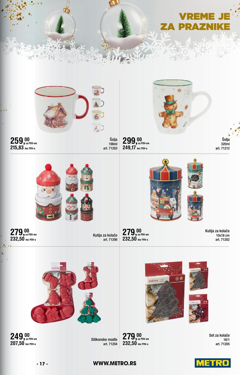 Metro katalog praznična ponuda
