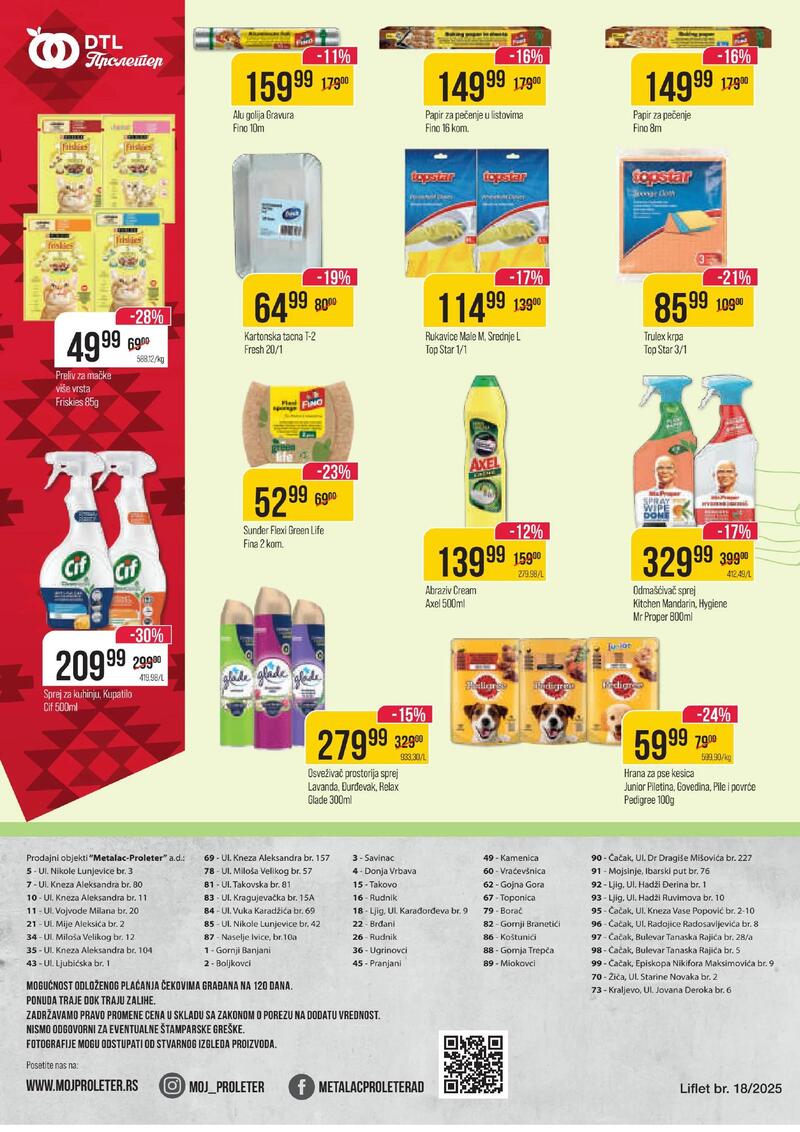 Proleter katalog akcija