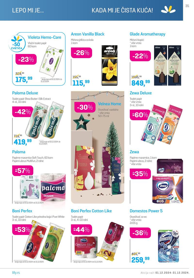 Lilly Drogerie katalog akcija