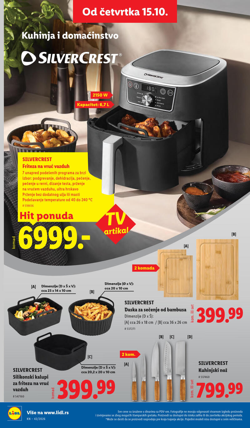Lidl katalog - Nedeljna akcija