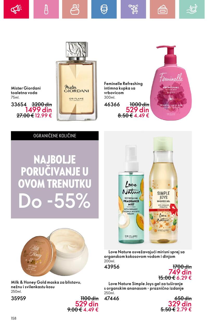 Oriflame katalog akcija