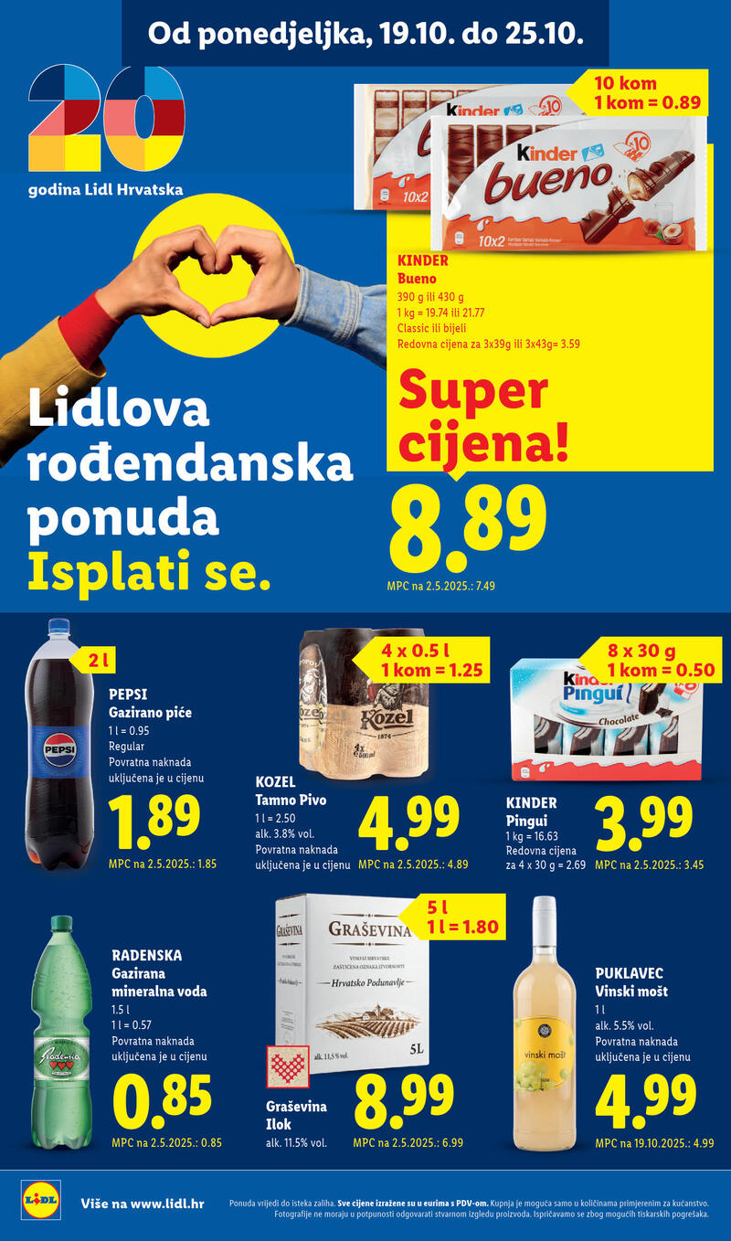 Lidl katalog - Tjedna akcija