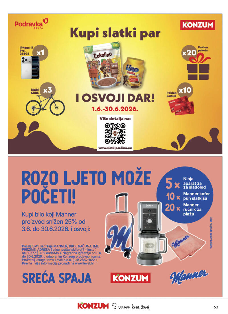 Konzum kataloška akcija