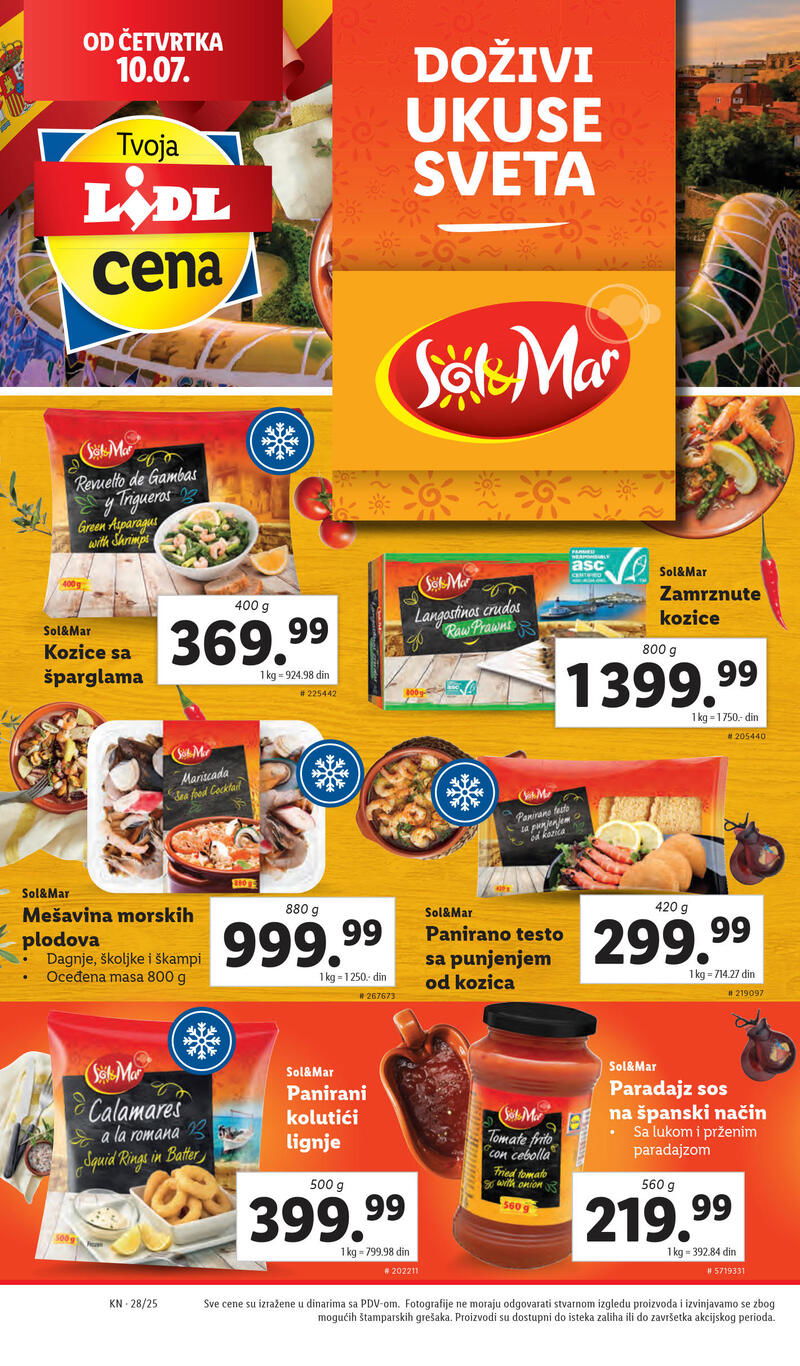 Lidl katalog akcija