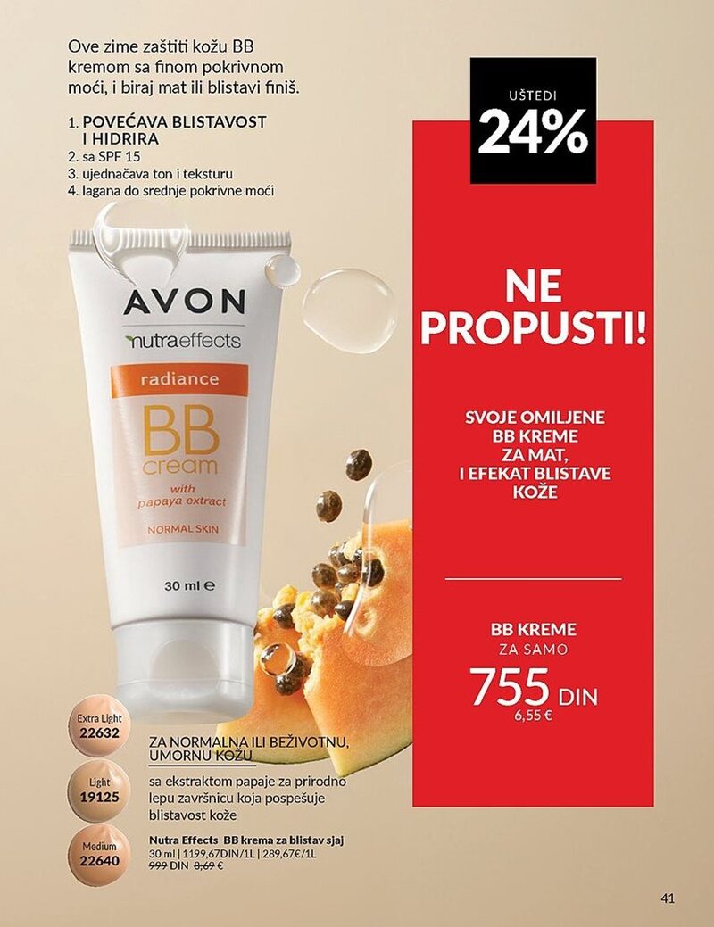 Avon katalog akcija