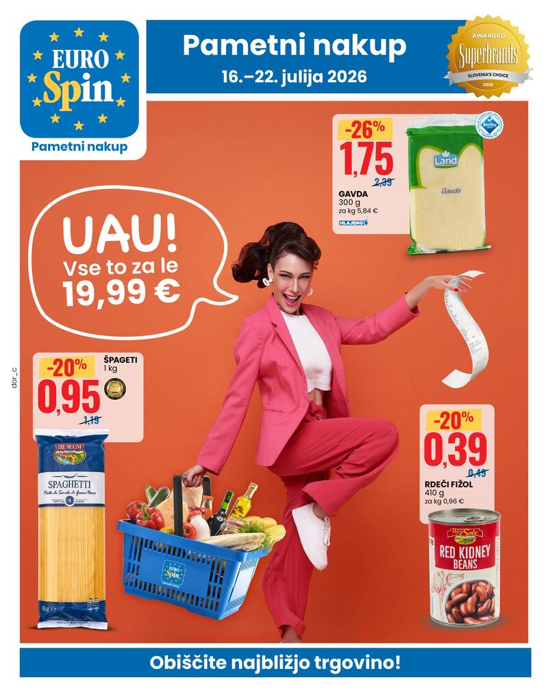 Eurospin katalog akcija Tedenski letak
