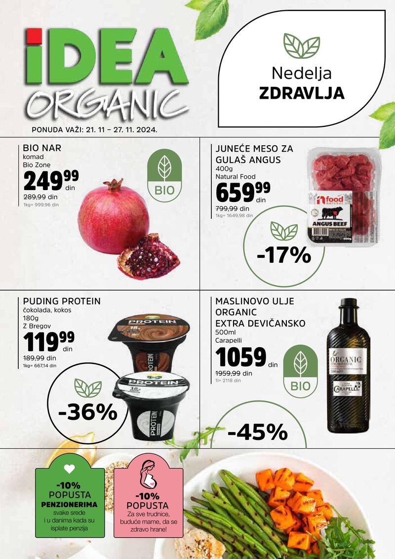 Idea organic - nedelja zdravlja