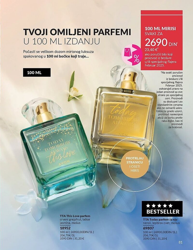 Avon katalog akcija