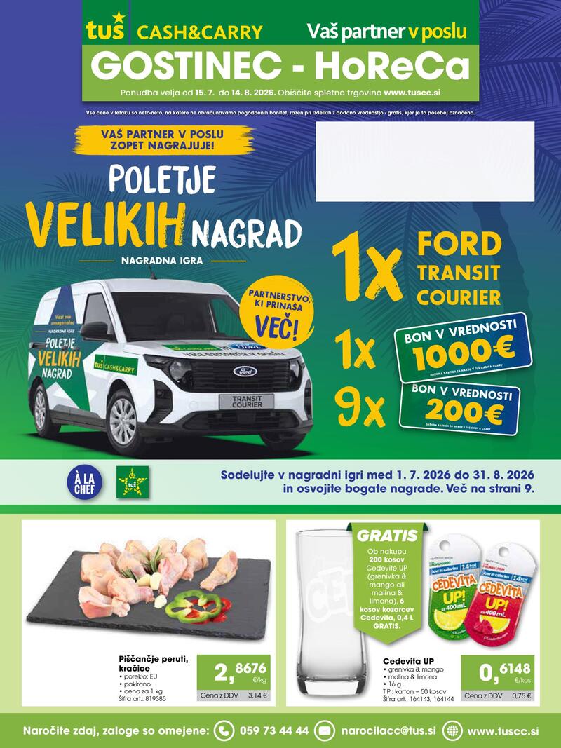 Tuš Cash & Carry gostinec