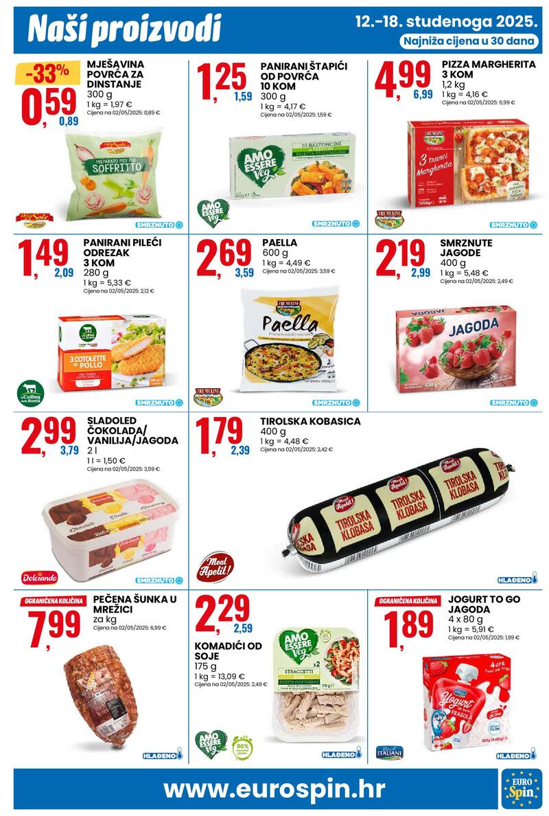 Eurospin kataloška akcija