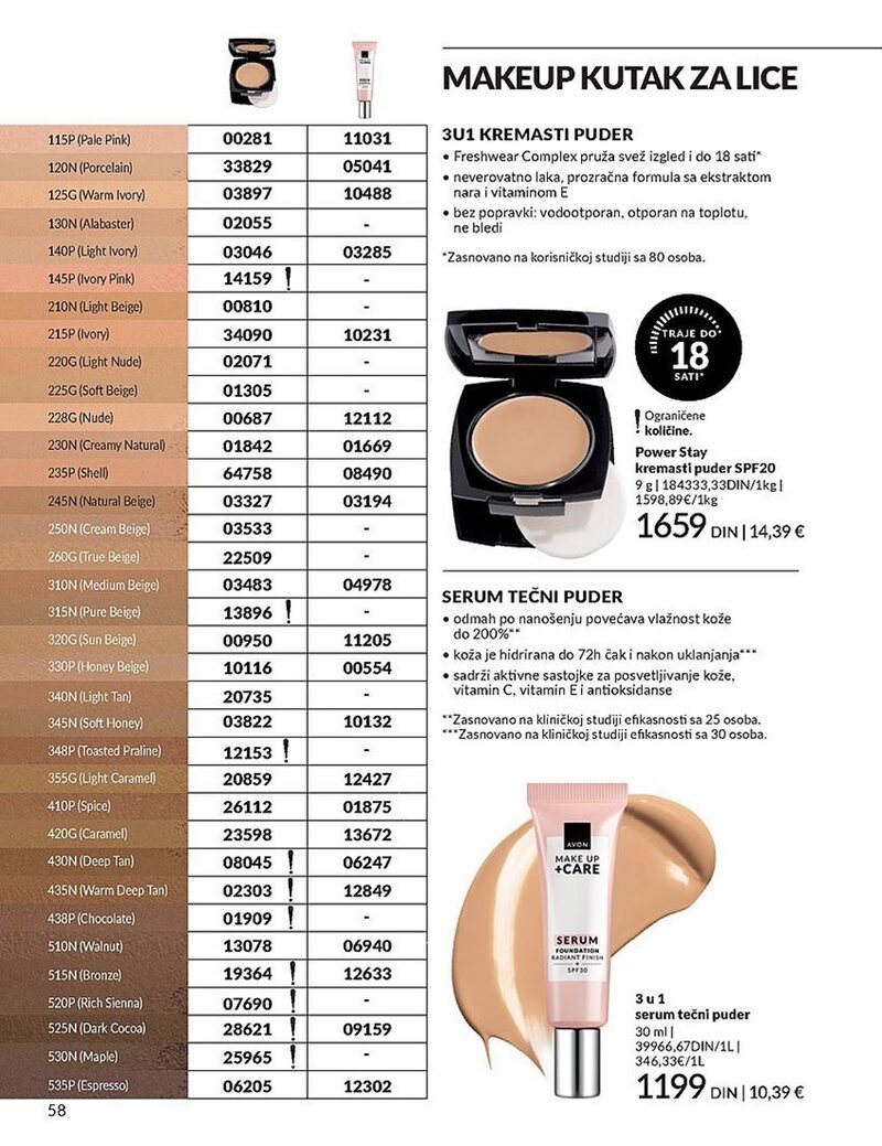 Avon katalog akcija