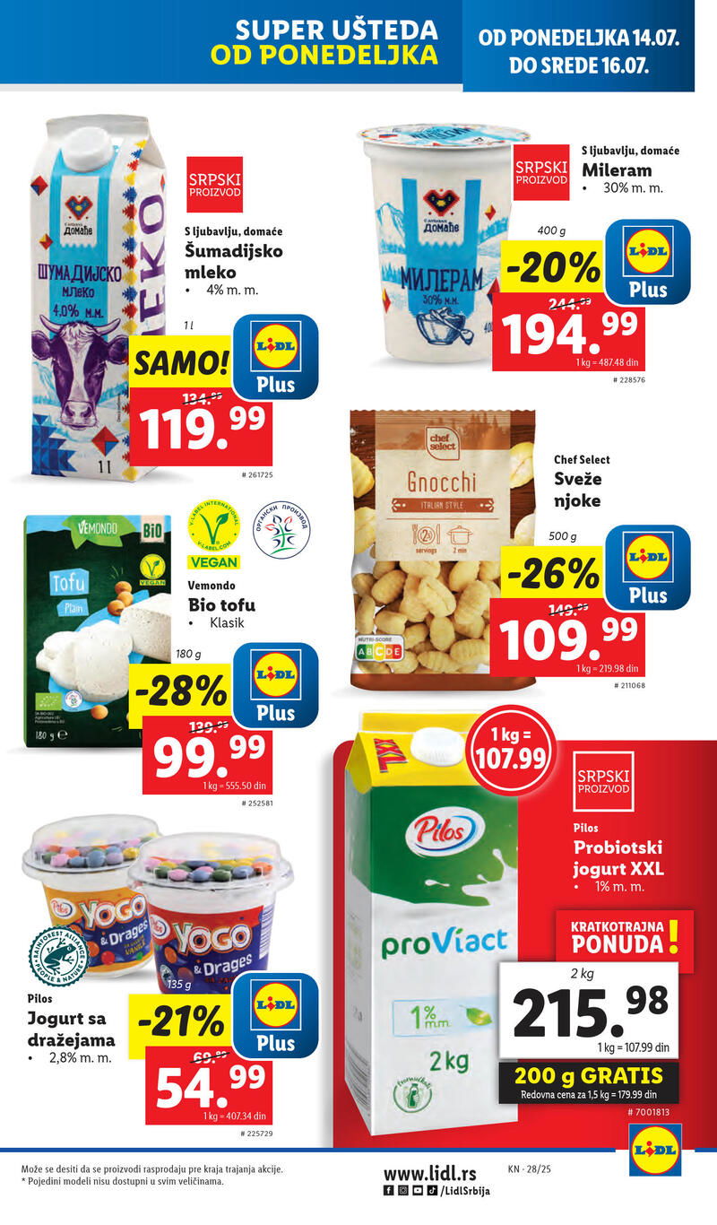 Lidl katalog akcija