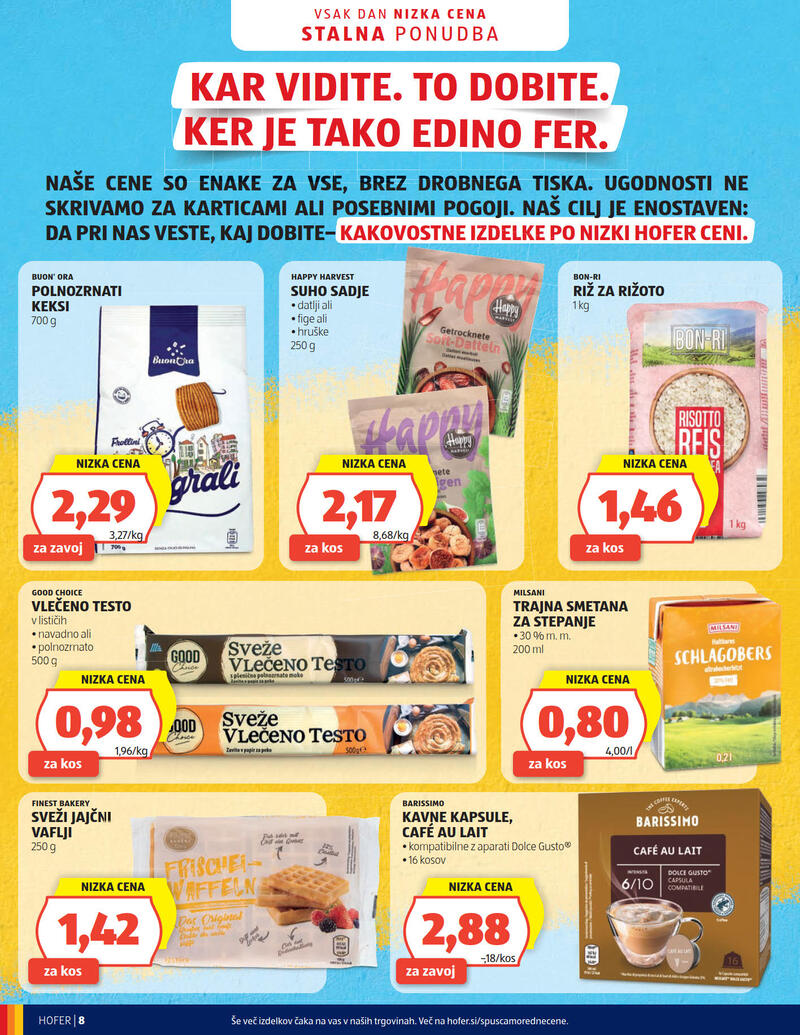 Hofer katalog - Tedenska akcija