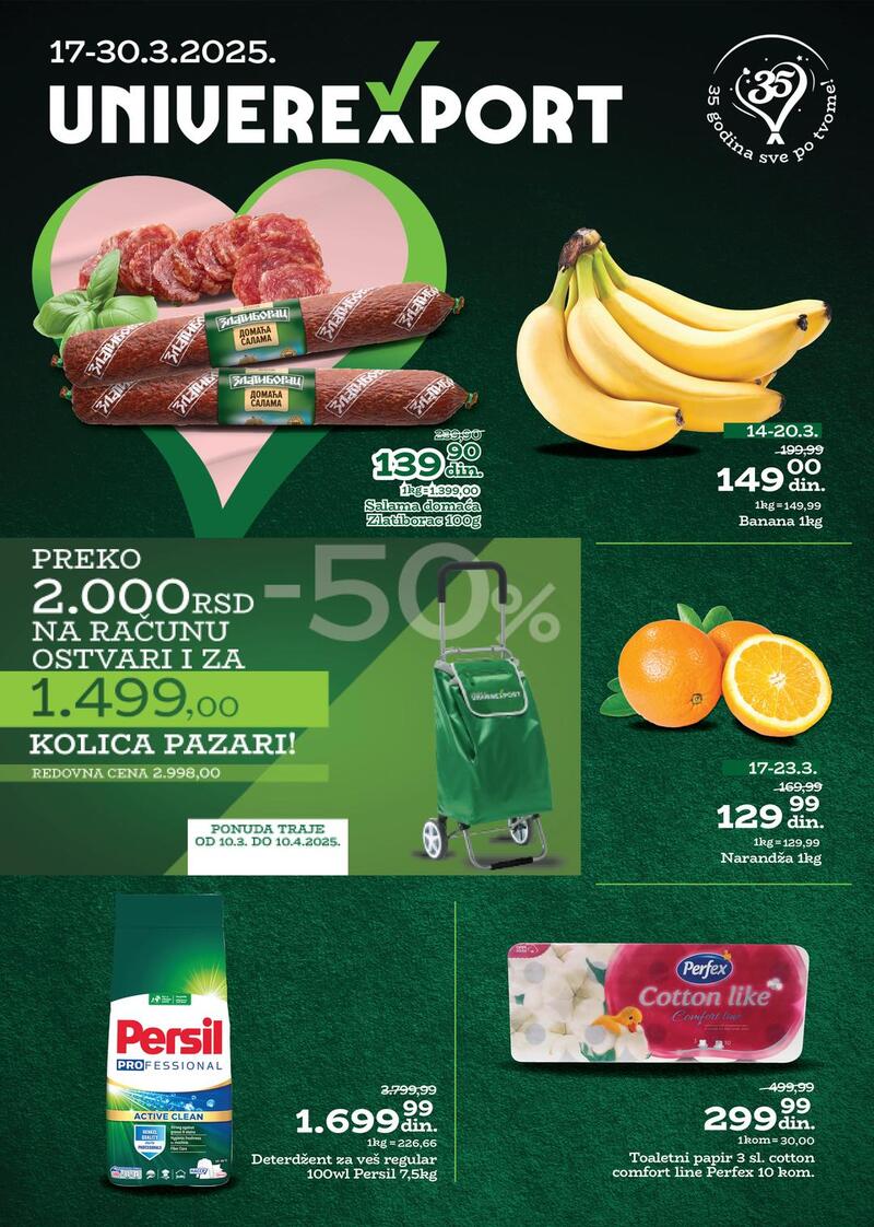Univerexport akcija