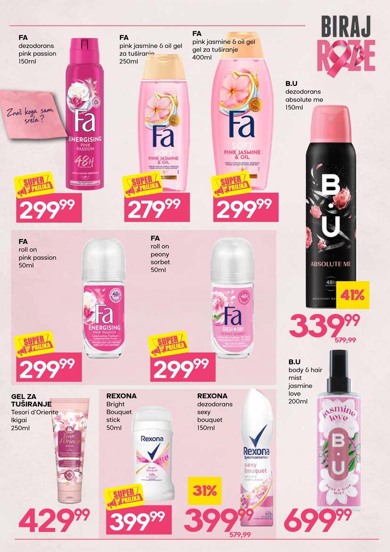 Roda katalog - Biraj roze