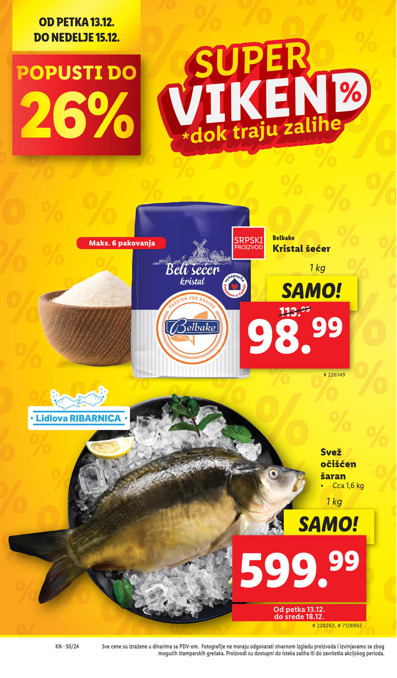 Lidl katalog akcija neprehrana