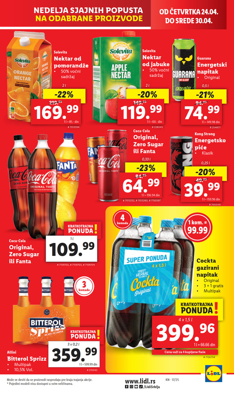Lidl katalog akcija