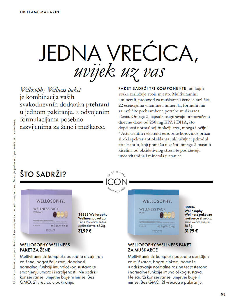 Oriflame katalog - Mjesečna akcija