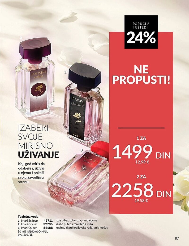 Avon katalog akcija