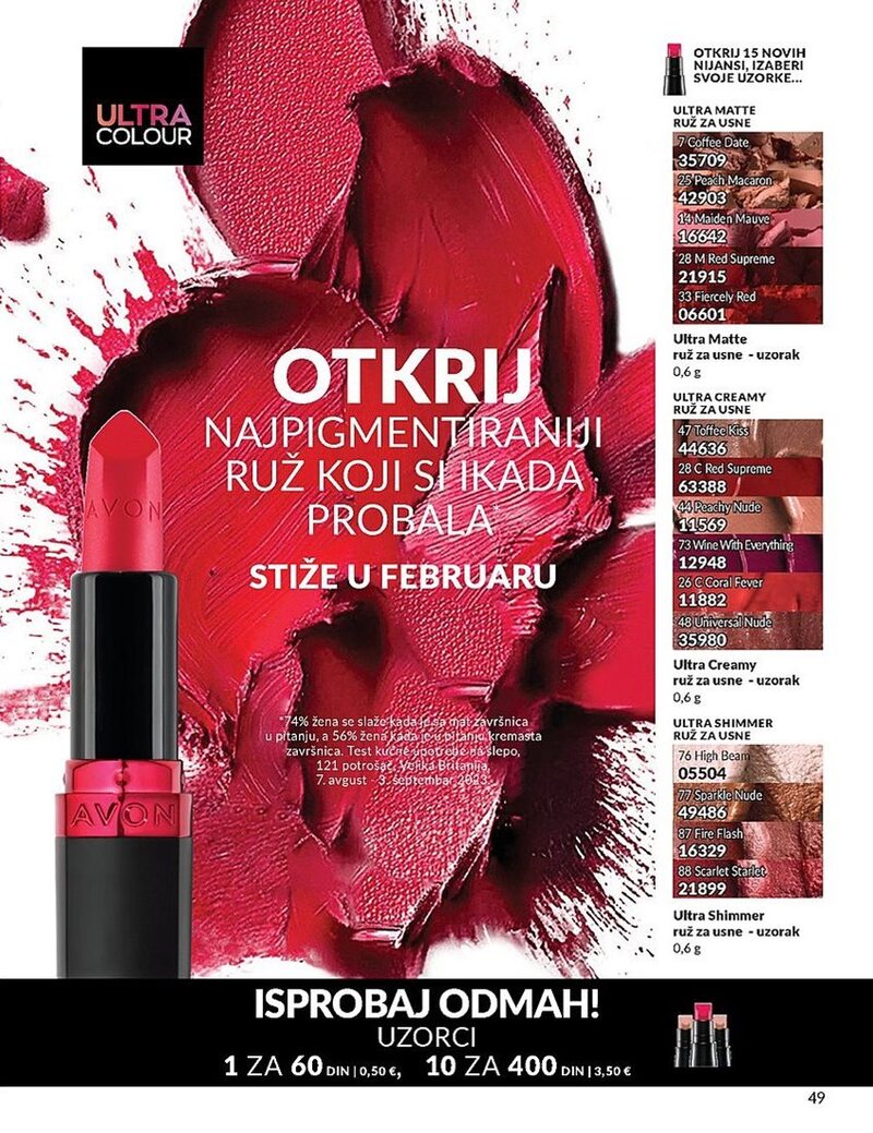 Avon katalog akcija