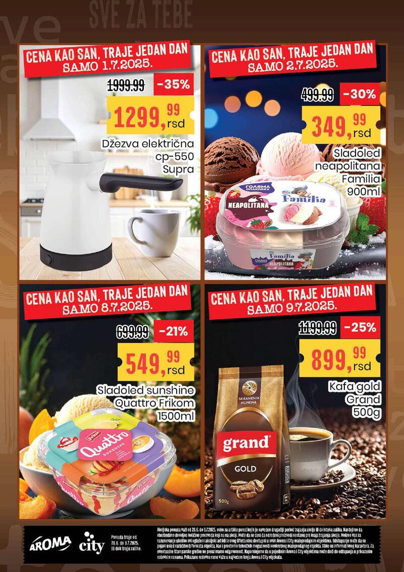Aroma Market katalog akcija