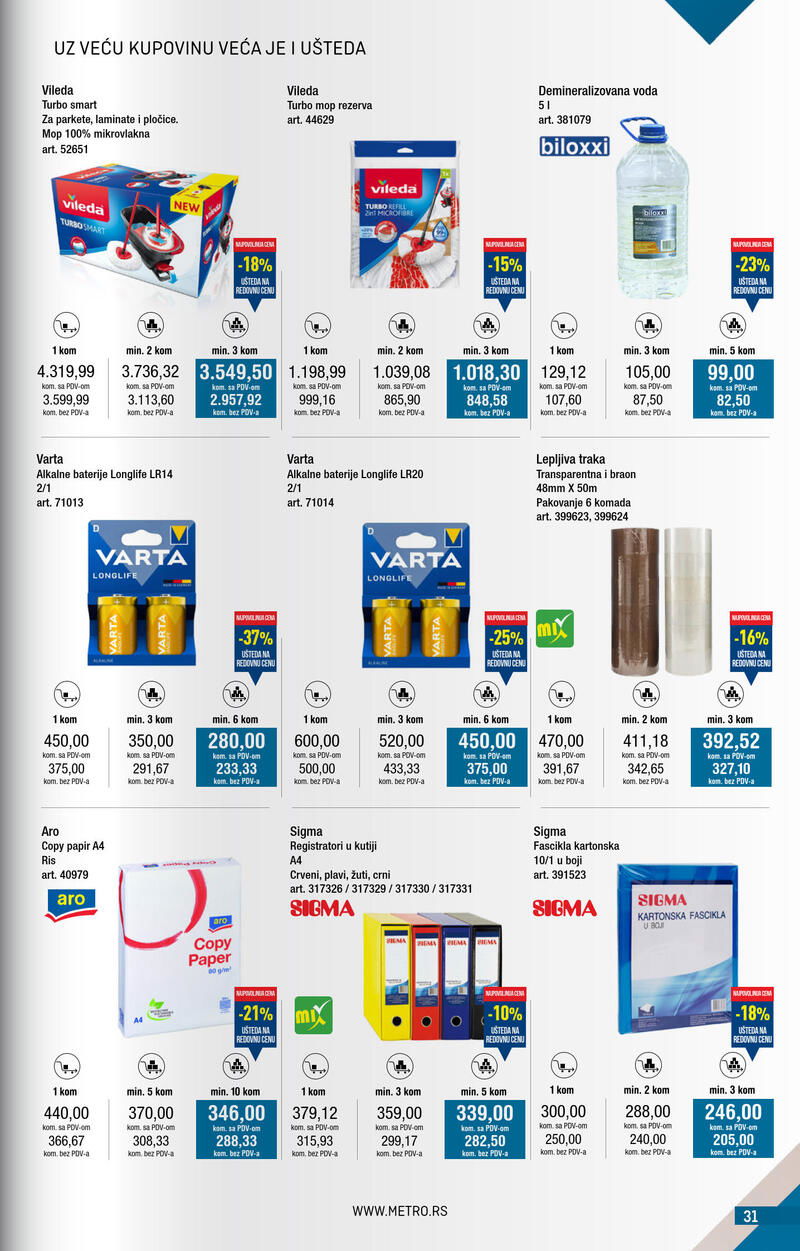 Metro katalog kupi više