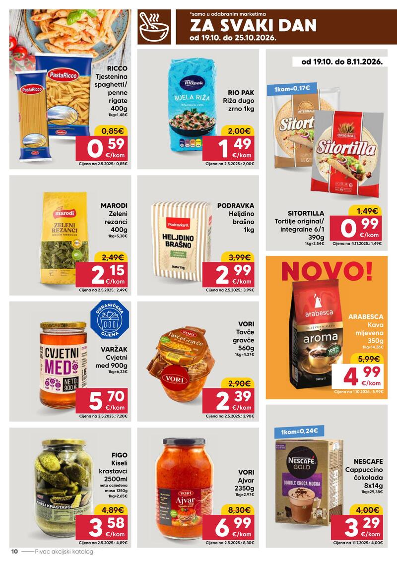 Pivac katalog - Tjedna akcija