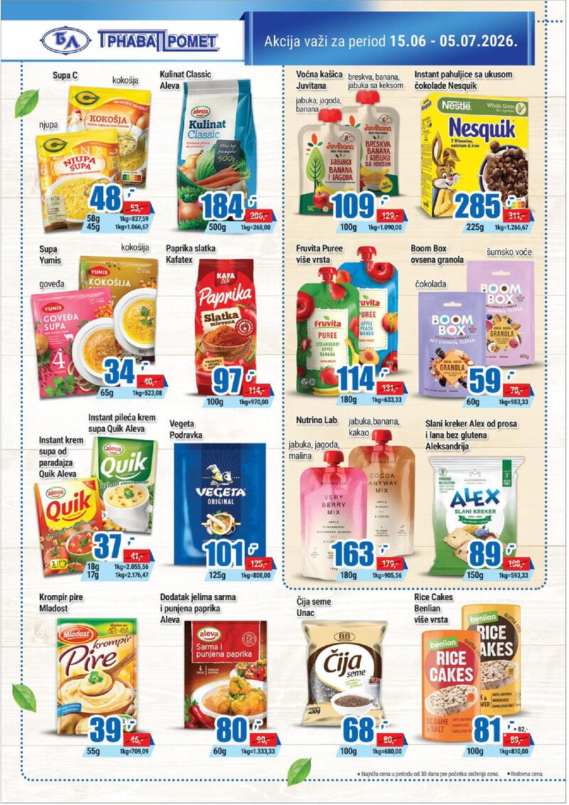 Trnava Promet katalog akcija
