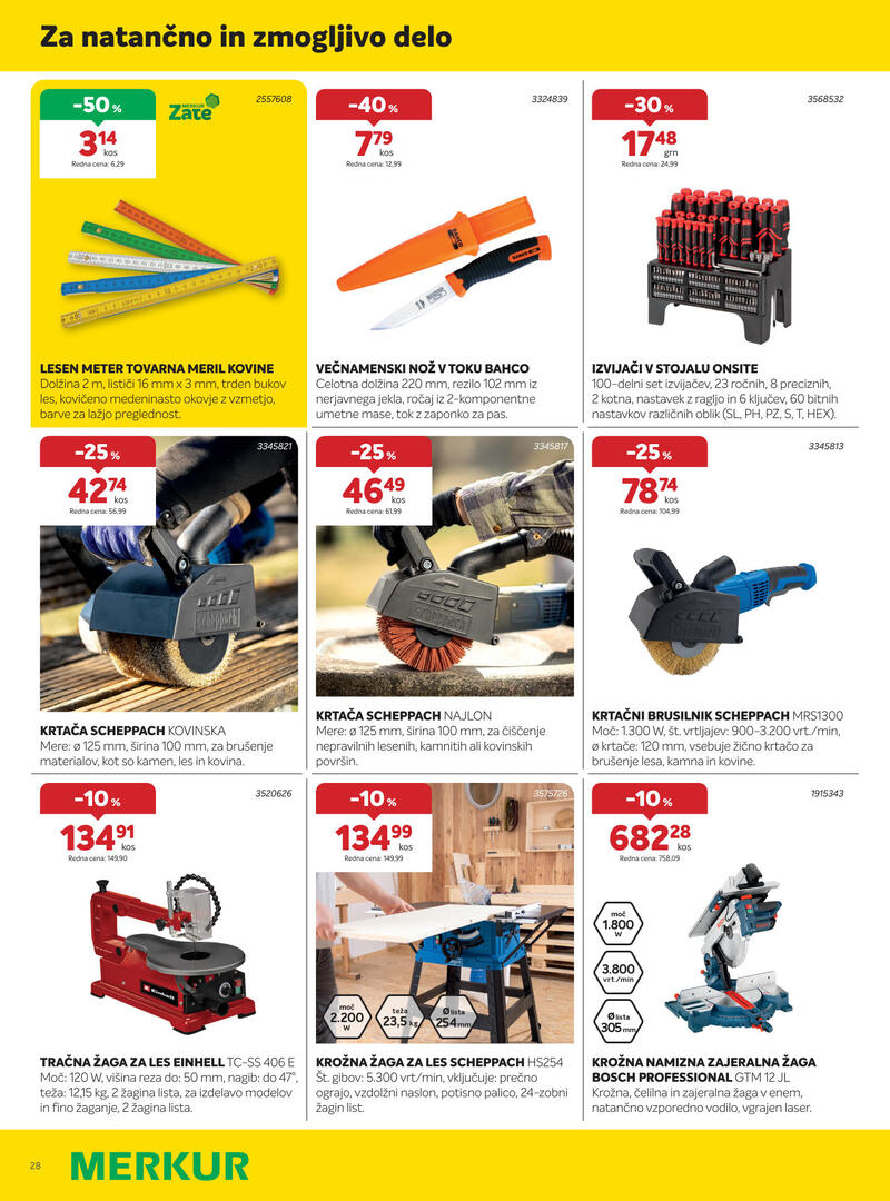 Merkur akcijski katalog