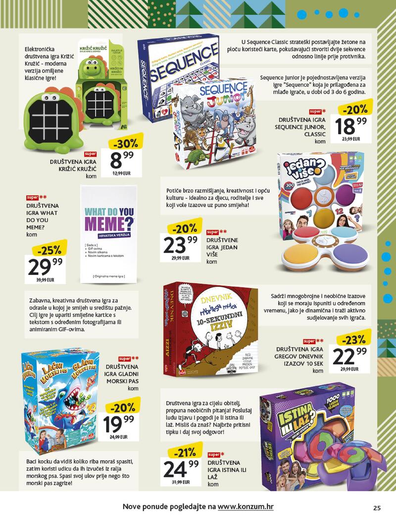 Konzum katalog igračaka