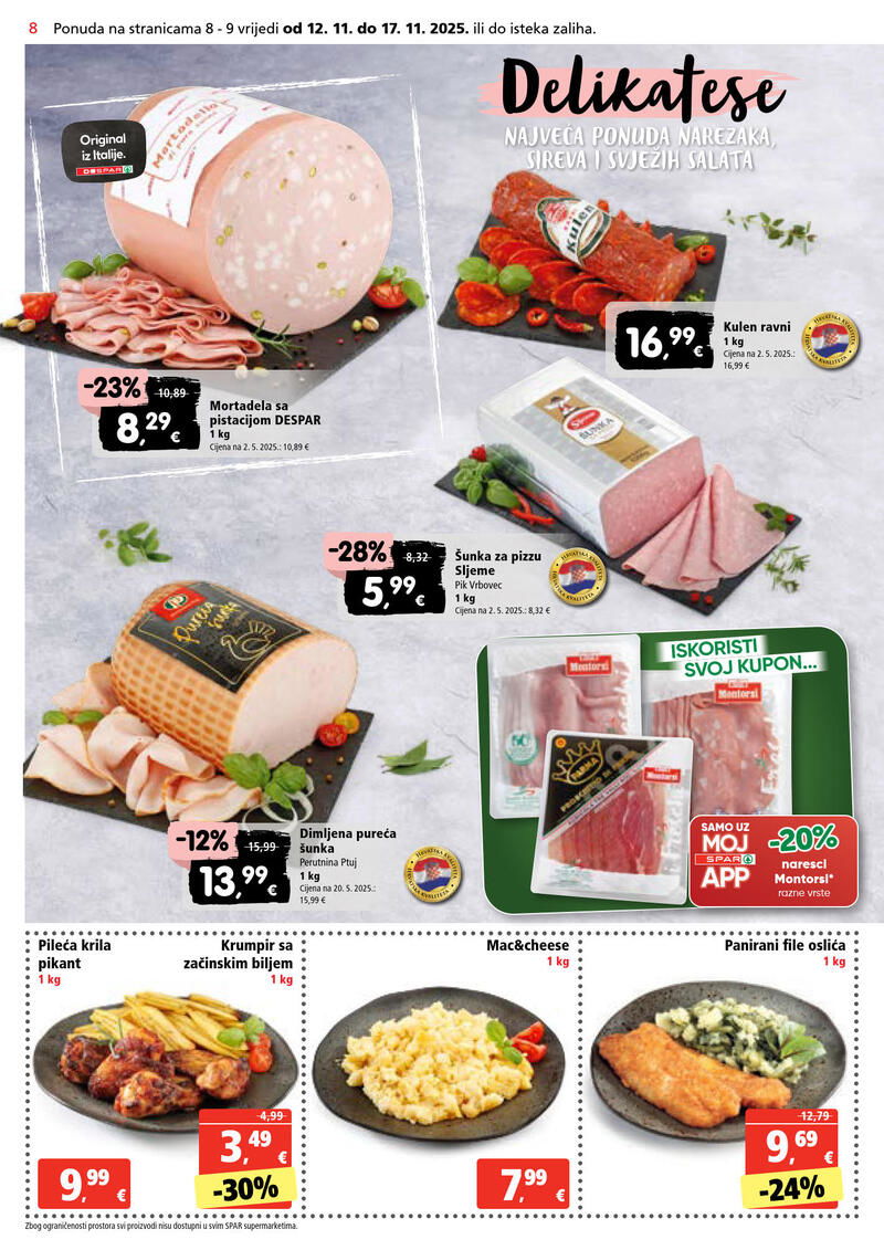 Spar kataloška akcija